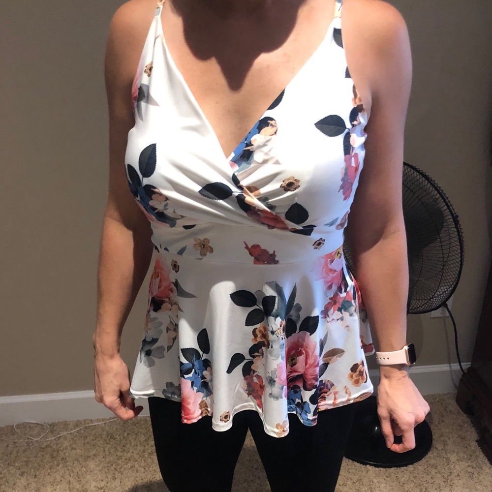 Small baby doll spaghetti strap blouse